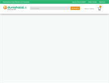 Tablet Screenshot of duniahalal.com